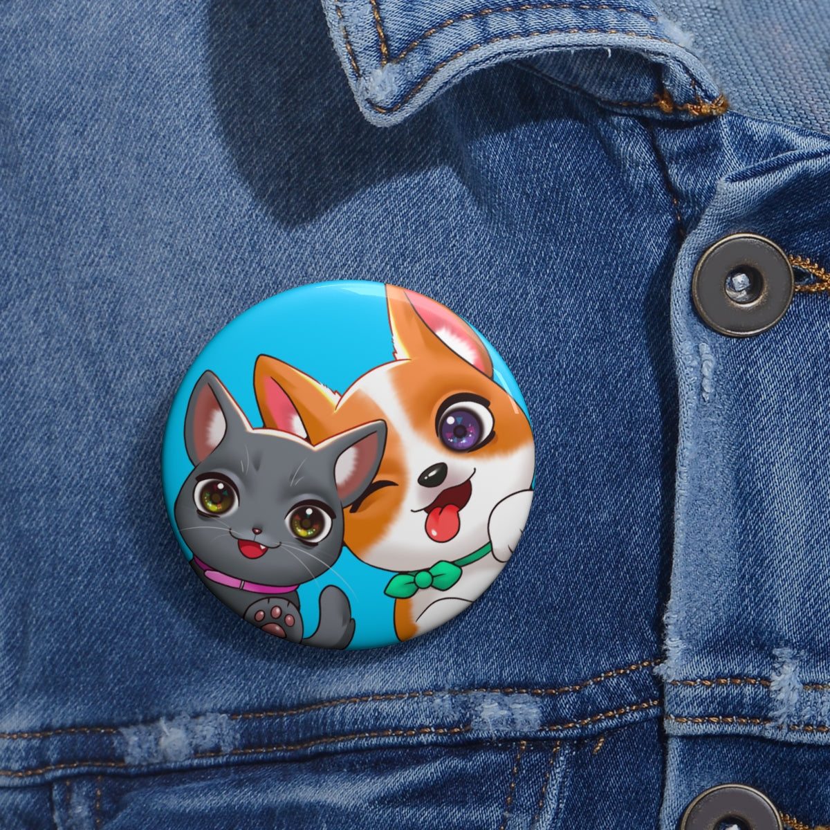 Smokey & Skippy Buttons