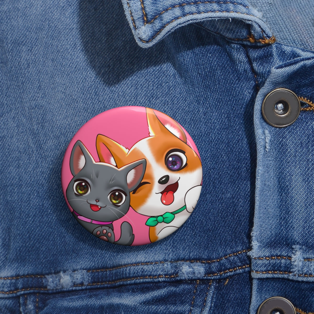 Smokey & Skippy Buttons